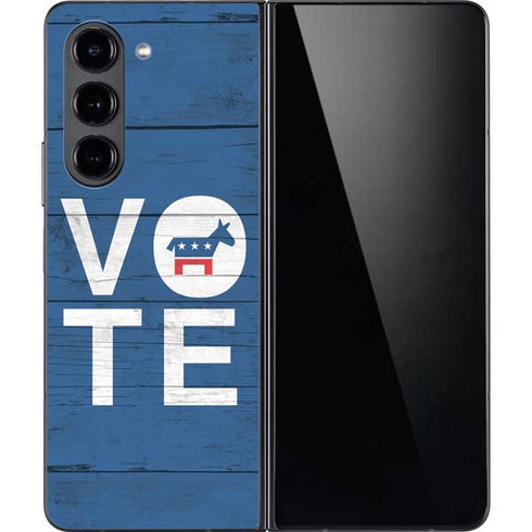 Vote Democrat Galaxy Z Fold5 5G Skin