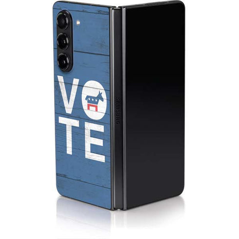 Vote Democrat Galaxy Z Fold5 5G Skin