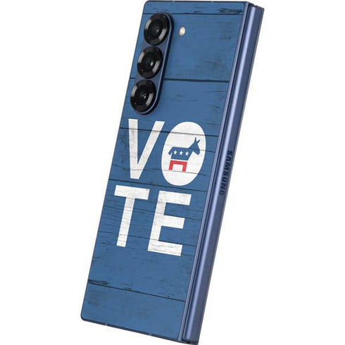Vote Democrat Galaxy Z Fold6 Skin