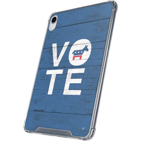 Vote Democrat iPad 11th Gen (2025) Clear Case