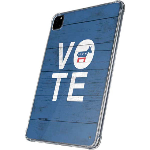 Vote Democrat iPad Pro 11in (2024) Clear Case
