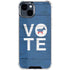 Vote Democrat iPhone 15 Clear Case