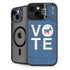 Vote Democrat iPhone 15 Plus Kickstand Case