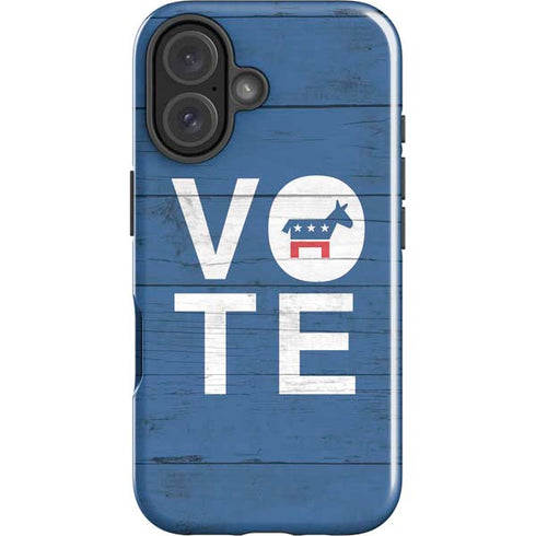Vote Democrat iPhone 16 Impact Case