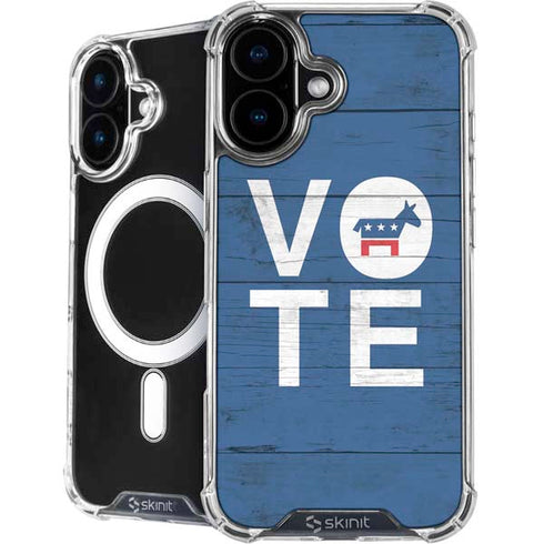 Vote Democrat iPhone 16 Plus MagSafe Case