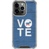 Vote Democrat iPhone 16 Pro Clear Case