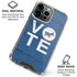 Vote Democrat iPhone 16 Pro Max Clear Case