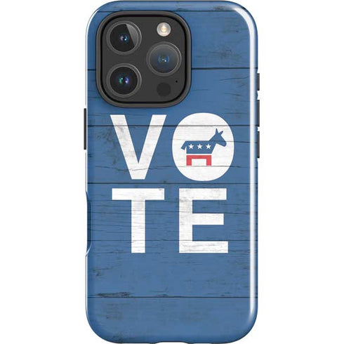 Vote Democrat iPhone 16 Pro Max Impact Case