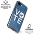 Vote Democrat iPhone 16e Clear Case