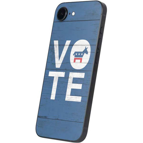 Vote Democrat iPhone 16e Skin
