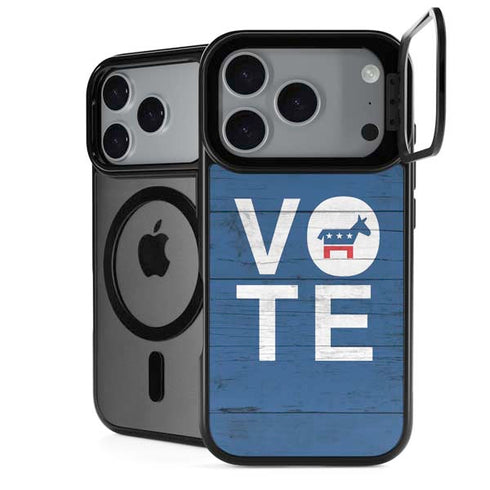 Vote Democrat iPhone 18 Pro Kickstand Case