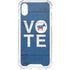 Vote Democrat iPhone XS Clear Case