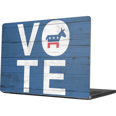 Vote Democrat Apple MacBook Pro 14-inch Skin