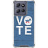 Vote Democrat Moto G 5G (2025) Clear Case