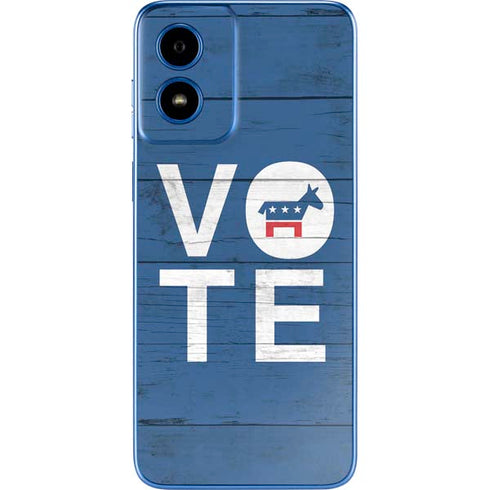 Vote Democrat Moto G Play 4G (2024) Skin