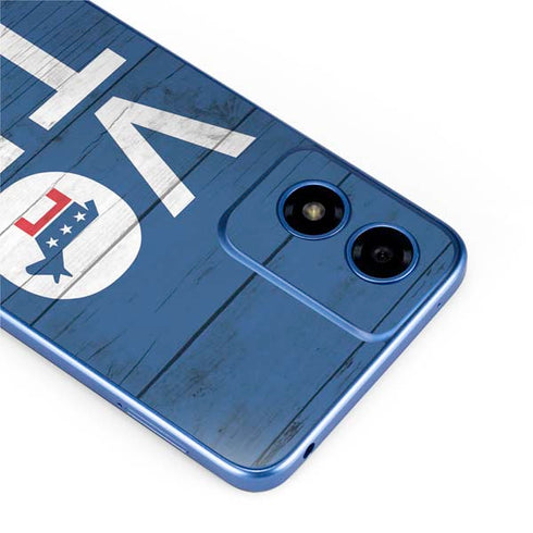 Vote Democrat Moto G Play 4G (2024) Skin