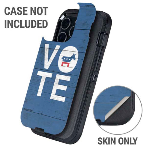 Vote Democrat Otterbox Defender iPhone Skin