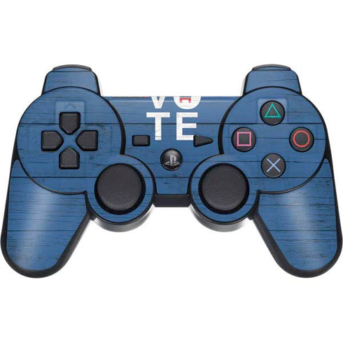 Vote Democrat PS3 Dual Shock wireless controller Skin