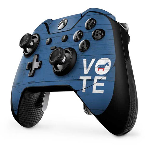 Vote Democrat Xbox One Elite Controller Skin