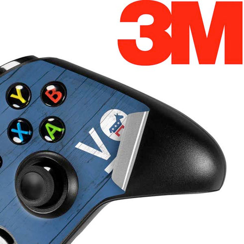 Vote Democrat Xbox One X Controller Skin