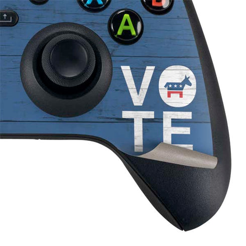 Vote Democrat Xbox Series X Controller Skin