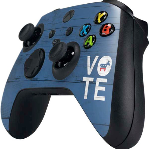 Vote Democrat Xbox Series X Controller Skin
