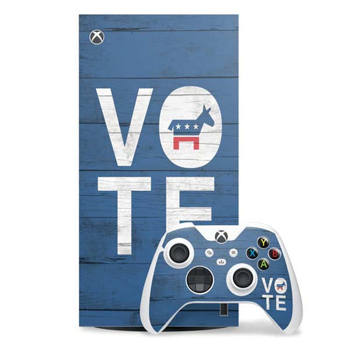 Vote Democrat Xbox Series X Skins
