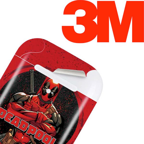 Marvel Deadpool Wade Wilson Apple AirPods 2 Skin