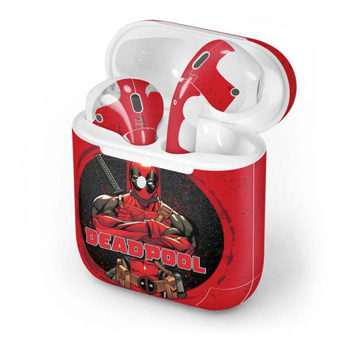 Marvel Deadpool Wade Wilson Apple AirPods 2 Skin