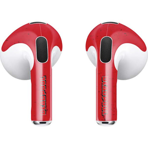 Marvel Deadpool Wade Wilson Apple AirPods (3rd Gen 2021) Skin