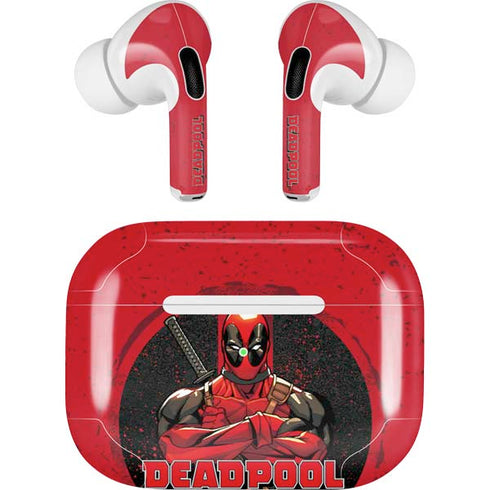 Marvel Deadpool Wade Wilson AirPods Skins
