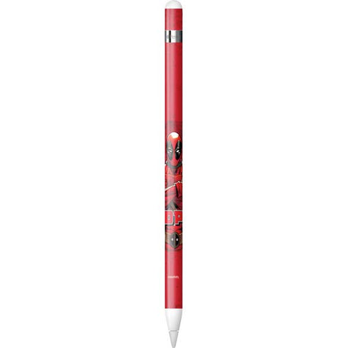 Marvel Deadpool Wade Wilson Apple Pencil (1st Gen, 2017) Skin
