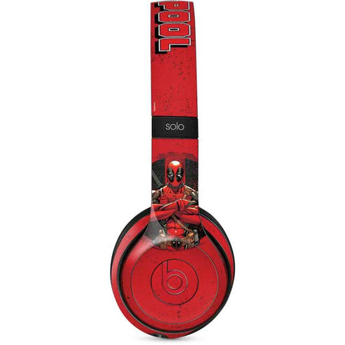 Marvel Deadpool Wade Wilson Beats Solo 2 Wireless Skin
