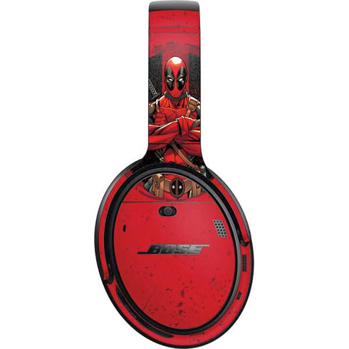 Marvel Deadpool Wade Wilson Bose QuietComfort 35 Headphones Skin