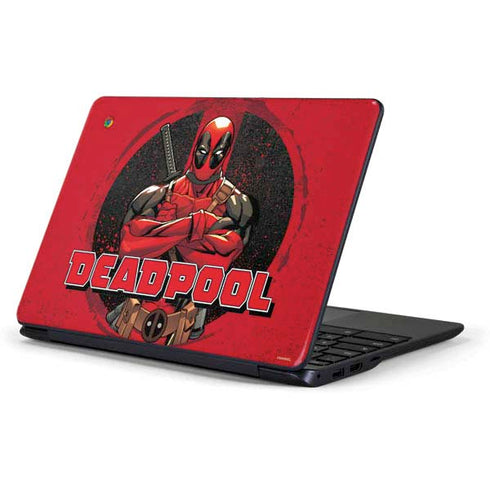 Marvel Deadpool Wade Wilson Samsung Chromebook Skin