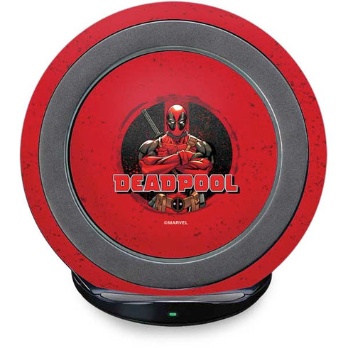 Marvel Deadpool Wade Wilson Fast Charge Wireless Charging Stand Skin