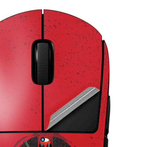 Marvel Deadpool Wade Wilson G Pro Wireless Gaming Mouse Skin