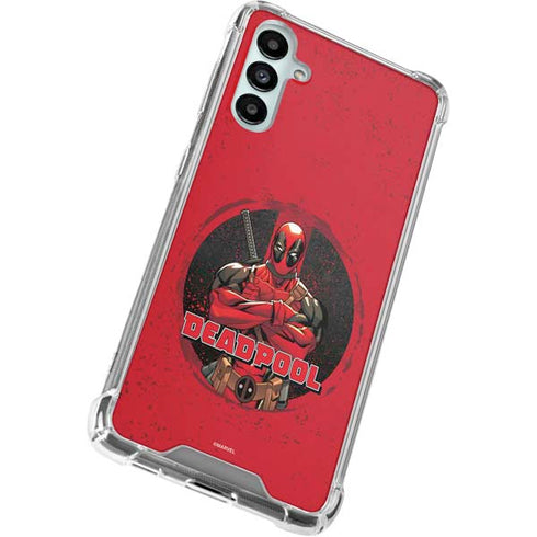 Marvel Deadpool Wade Wilson Galaxy A14 5G Clear Case