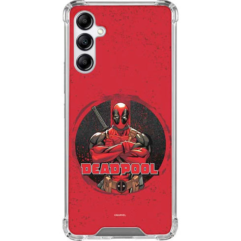 Marvel Deadpool Wade Wilson Galaxy A15 5G Clear Case