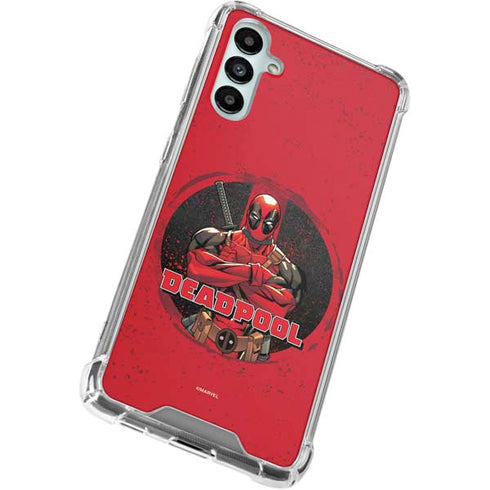 Marvel Deadpool Wade Wilson Galaxy A15 5G Clear Case