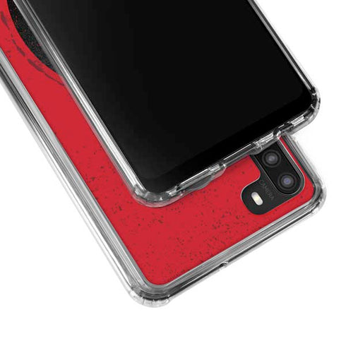 Marvel Deadpool Wade Wilson Galaxy A21 Clear Case