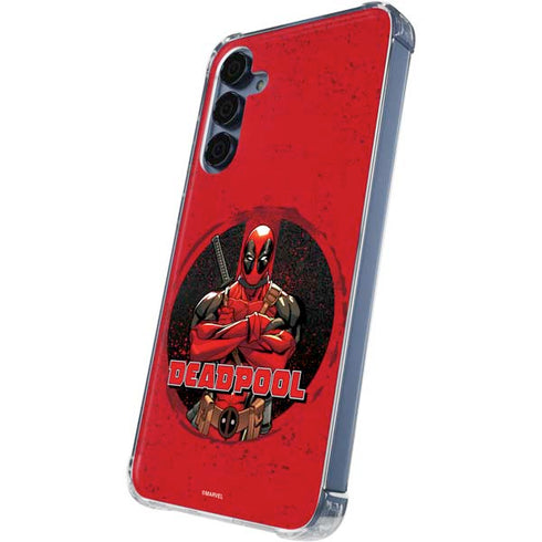 Marvel Deadpool Wade Wilson Galaxy A35 5G Clear Case