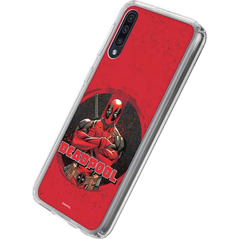 Marvel Deadpool Wade Wilson Galaxy A50 Clear Case