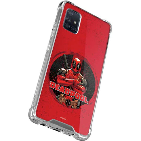 Marvel Deadpool Wade Wilson Galaxy A51 5G Clear Case