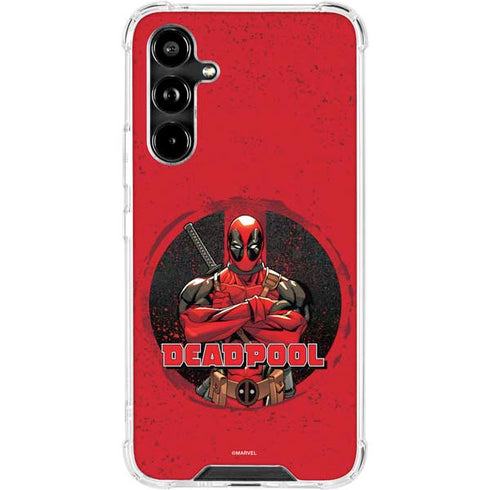 Marvel Deadpool Wade Wilson Galaxy A54 5G Clear Case