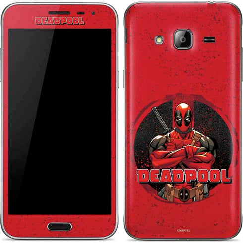 Marvel Deadpool Wade Wilson Galaxy J3 Skin
