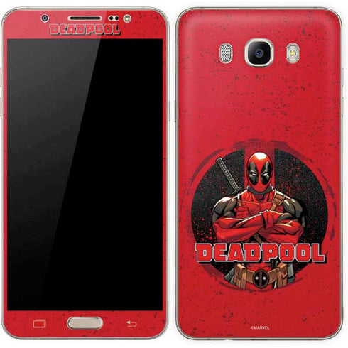 Marvel Deadpool Wade Wilson Galaxy J7 Skin