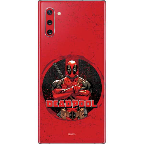 Marvel Deadpool Wade Wilson Galaxy Note 10 Skin