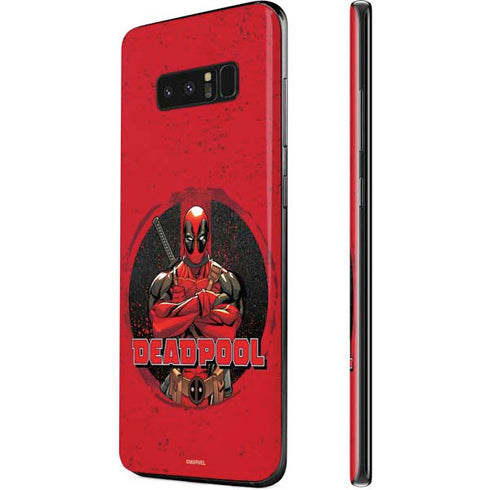 Marvel Deadpool Wade Wilson Galaxy Note 8 Skin