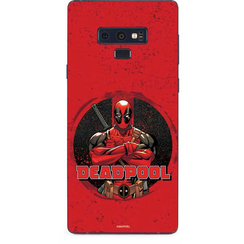 Marvel Deadpool Wade Wilson Galaxy Note 9 Skin